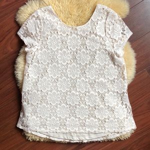 Show Me Your Mumu | Camden Top Cream Daisy Crochet